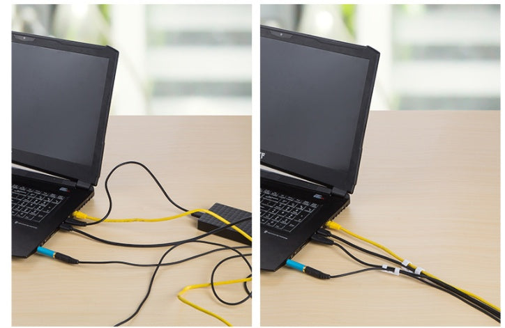 Data Cable Storage Buckle Cable Organizer Wall Sticker