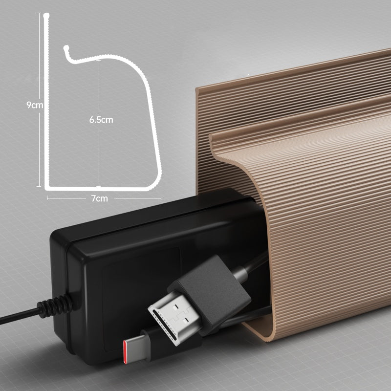 Under-Desk Cable Management Rack