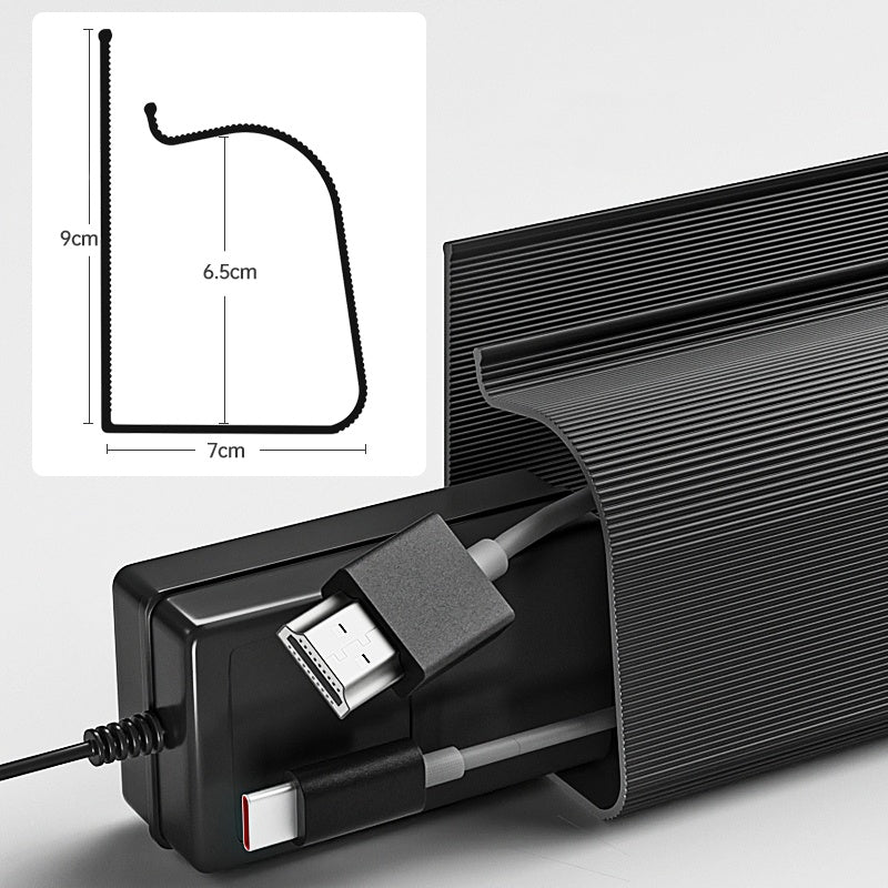 Under-Desk Cable Management Rack