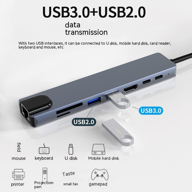 8-in-1 USB-C Expansion Hub