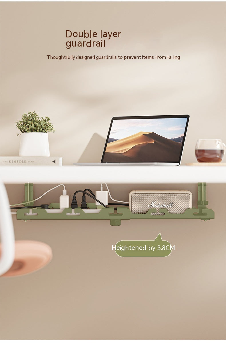 Under-Desk Cable Management Rack