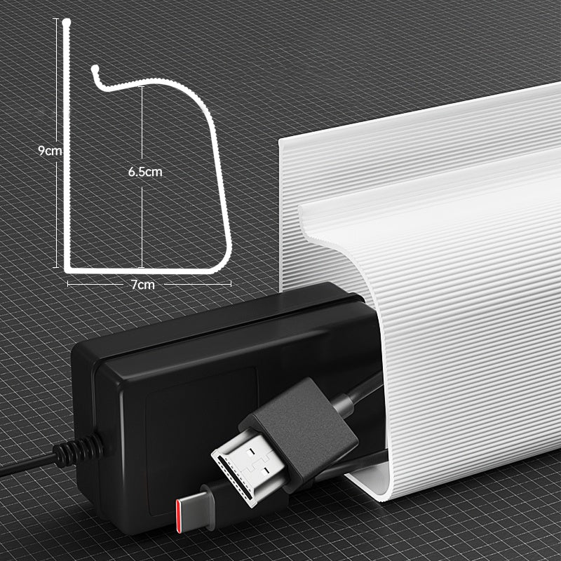 Under-Desk Cable Management Rack