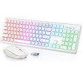 Wireless Backlit Keyboard & Mouse Combo