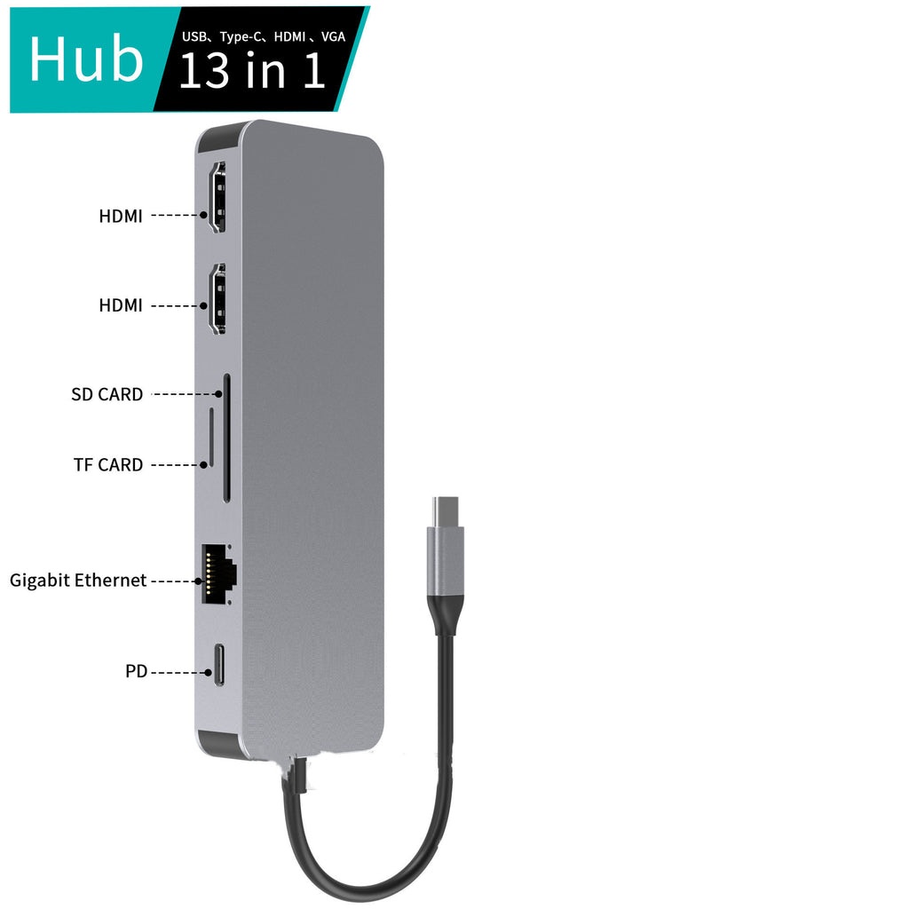 13-in-1 USB-C Docking Station