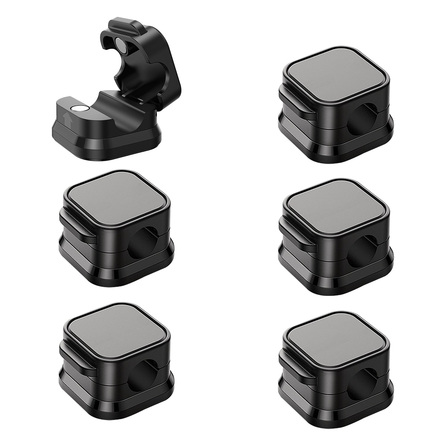 6-Pack Magnetic Cable Clips – Cord Organizer