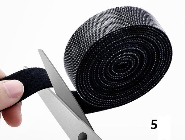 Reusable Velcro Cable Management Roll