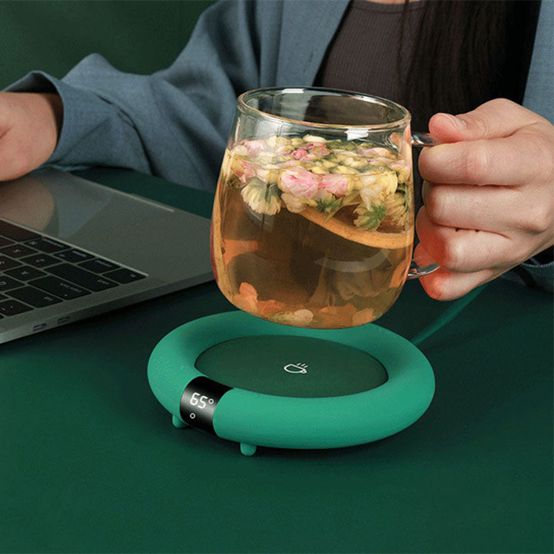 Smart Mug Warmer Desk Mat – Cup Heater