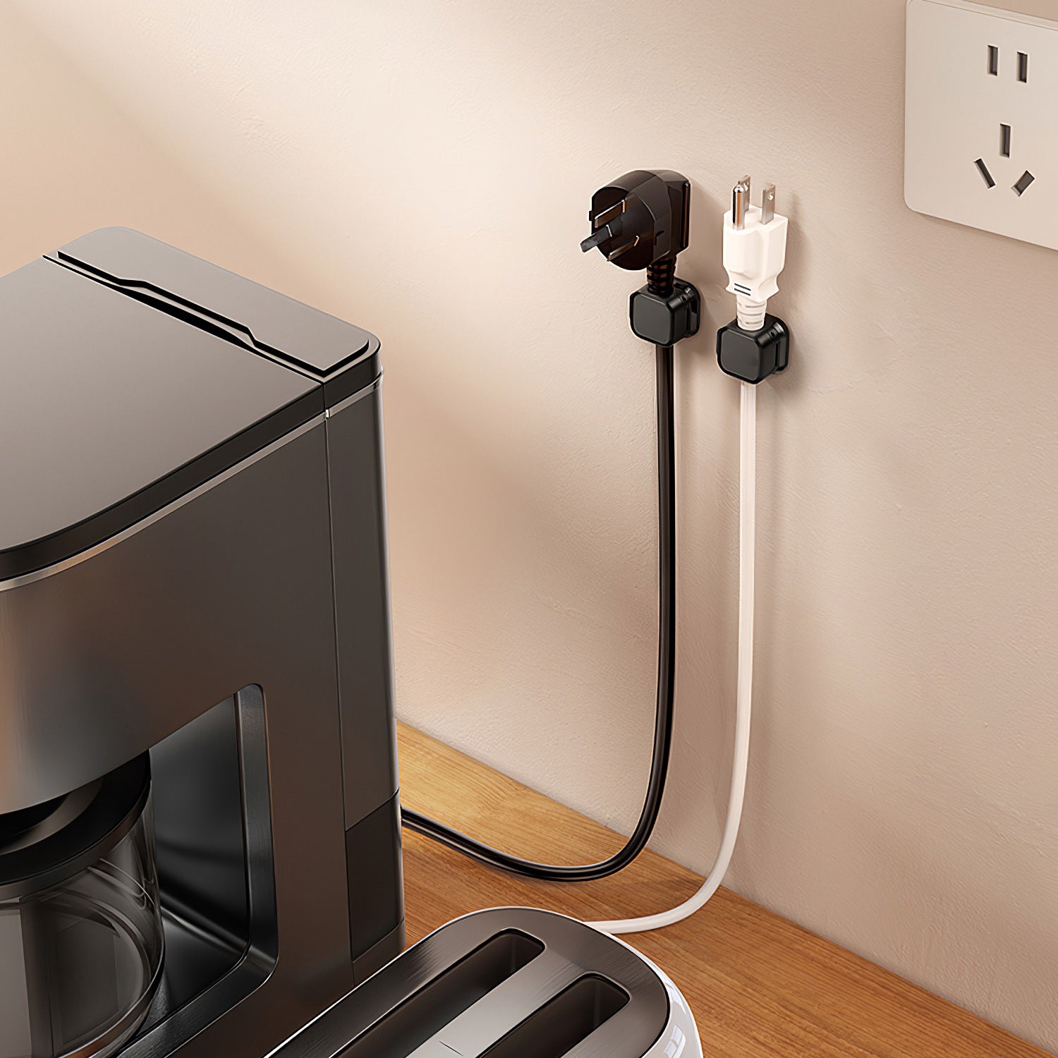 6-Pack Magnetic Cable Clips – Cord Organizer