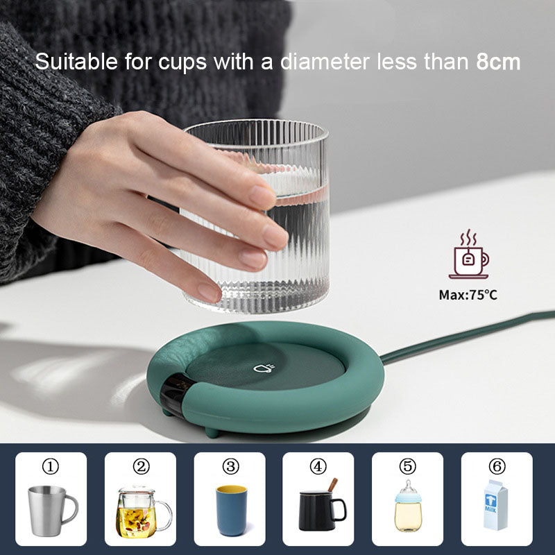 Smart Mug Warmer Desk Mat – Cup Heater