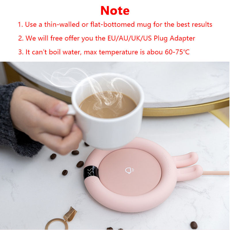 Smart Mug Warmer Desk Mat – Cup Heater