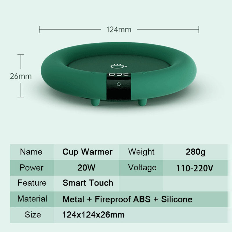 Smart Mug Warmer Desk Mat – Cup Heater